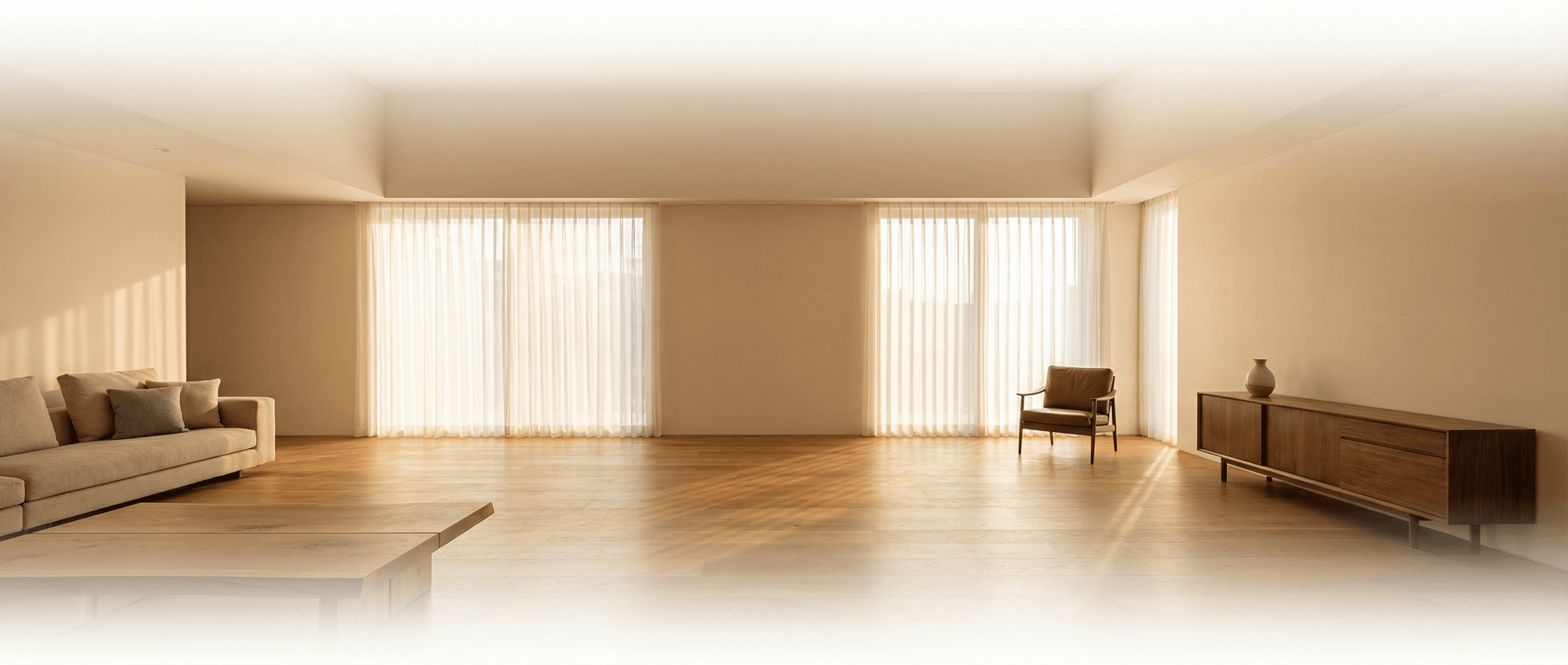 A cohesive, fully furnished home by FurnishedEasy